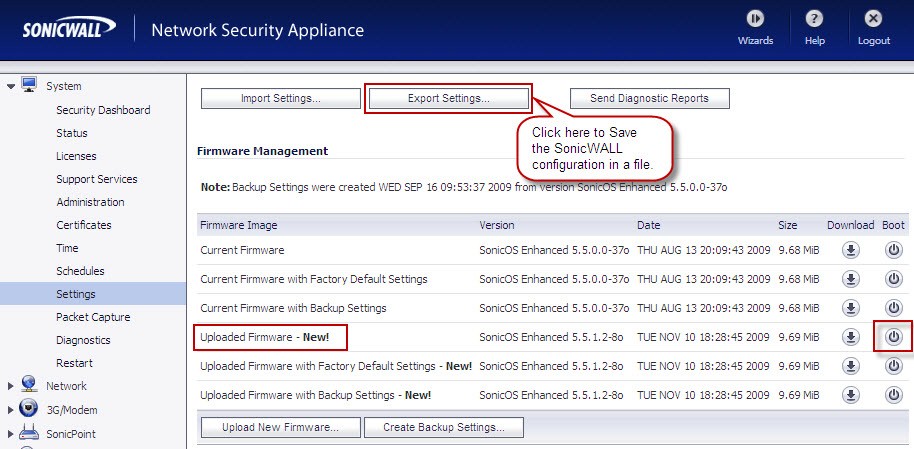 sonicwall tz300 current firmware version